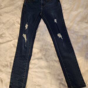 YMI Blue Skinny Jeans Classic Denim